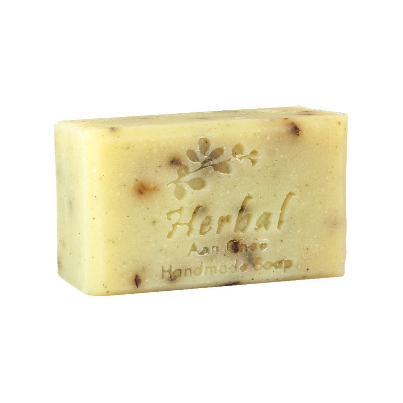 Essential Oil Blend Bar - Summer Peppermint Purifying Soap 110g - สบู่ - น้ำมันหอม สีทอง