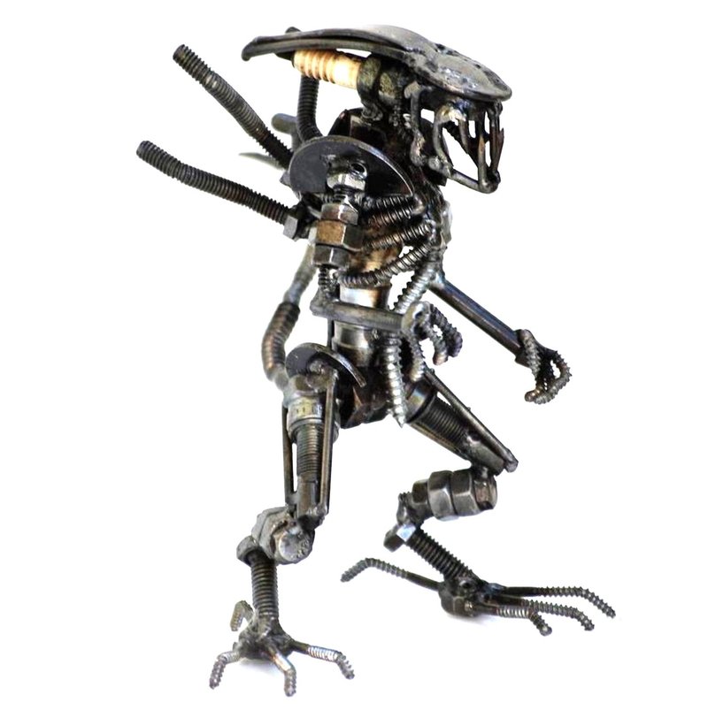 Monster SCRAP METAL (B), Cool gift for him, Cool Welding Gifts, Gift for son - 擺飾/家飾品 - 其他金屬 