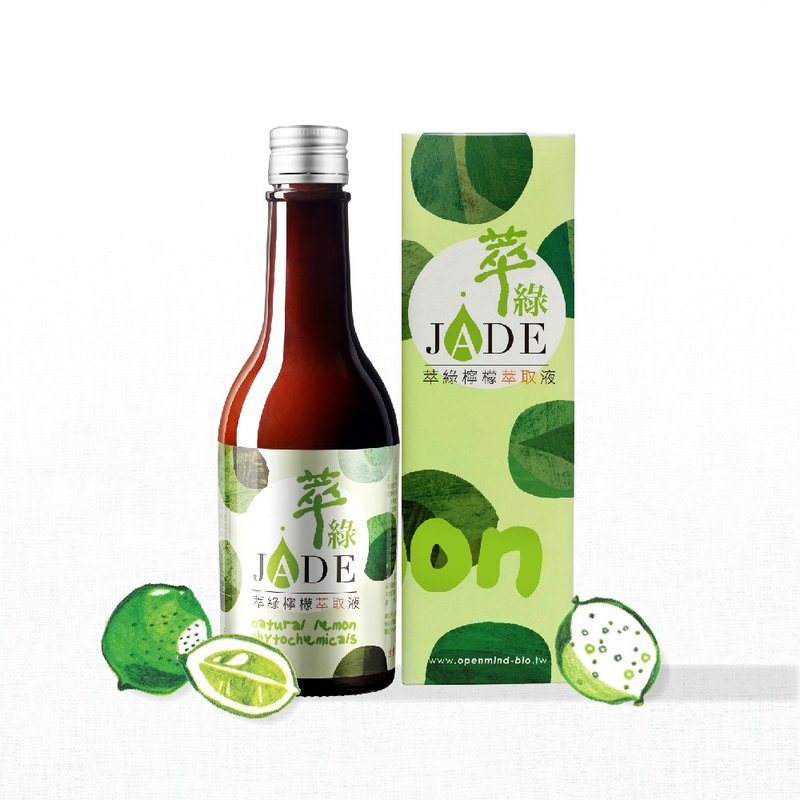 【萃綠檸檬】酵素萃取液300ml (檸檬原味) - 醋/水果醋 - 濃縮/萃取物 綠色