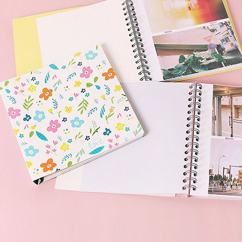 Dessin x 7321Desgin-Slip-in OKAYTINA phase of the plug-4X6 - colorful flowers, 7321-06690 - Photo Albums & Books - Paper Yellow