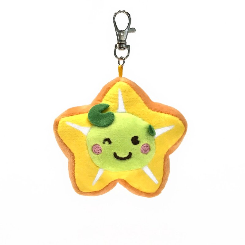 [DoBo] Pod Fruit Muppet (Carambola) - Keychains - Other Materials Orange