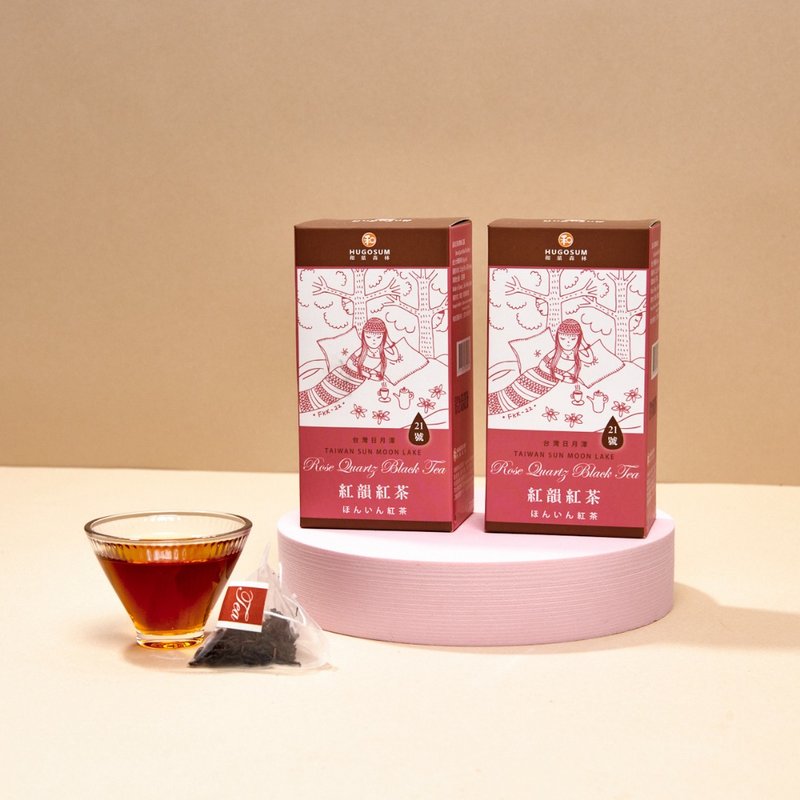 [Three-dimensional Tea Bags] Black Tea Story Collection-Taicha No. 21 Hongyun Black Tea Core Bud Tea Bags 6pcs/box - Tea - Paper Red