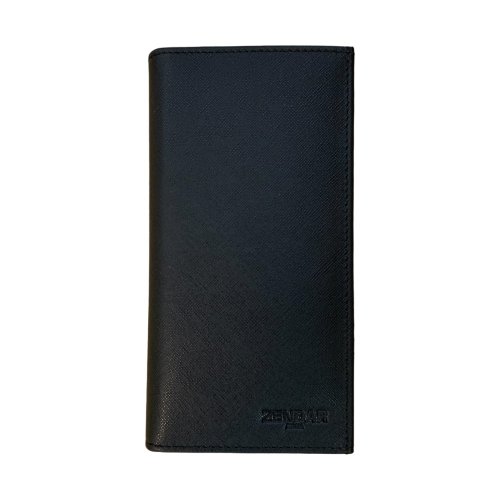 CROSS, CERRUTI 1881, ZENDAR 官方旗艦館 ZENDAR 限量1折 頂級小牛皮十字紋18卡對開長夾 全新專櫃展示品