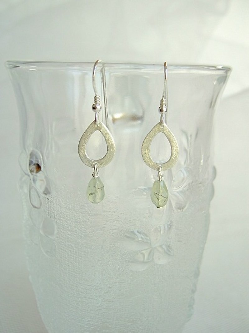 Prenite earrings - Earrings & Clip-ons - Gemstone Green