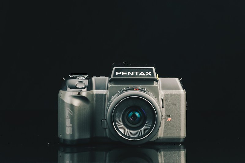 PENTAX SF7+PENTAX 35-80mm F=4-5.6 #8636 #135 Film Camera - Cameras - Other Metals Black
