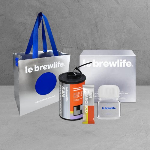 le brewlife 樂步 【全新升級】高倍咖啡原液 膠卷桶+玻璃特調瓶