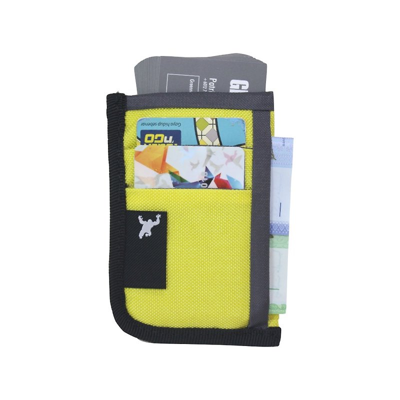 Greenroom136 - Pocketbook Slim - Slim wallet - Yellow - 銀包 - 防水材質 黃色