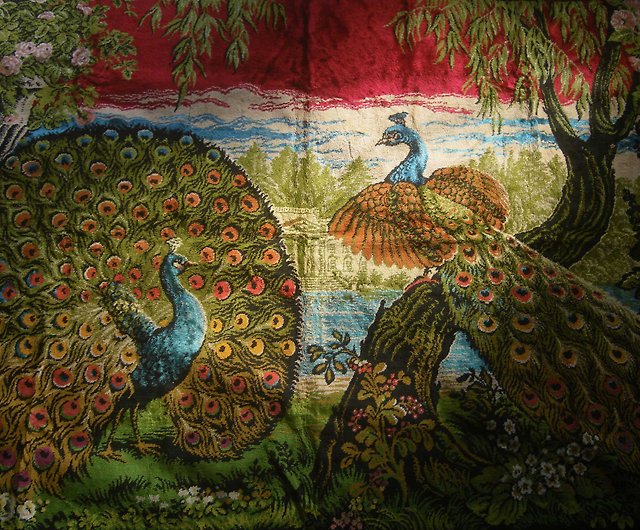 India Arts - Tapestry With Peacocks 70x10 – Penny Lane Gifts