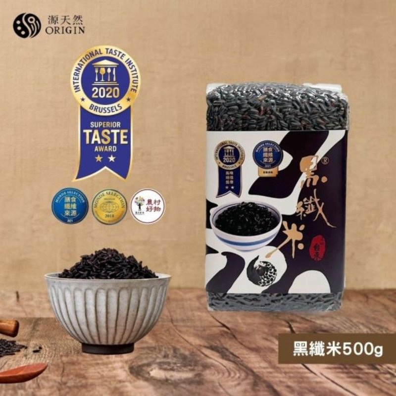 【源天然】黑纖米 500g - 米/五穀雜糧 - 其他材質 