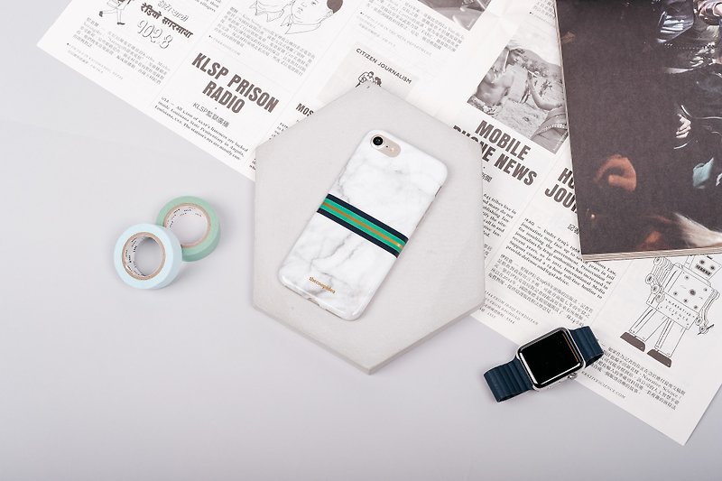 Thecoopidea-Siete iPhone 7 / iPhone 8 all-inclusive mobile phone case phone case - เคส/ซองมือถือ - พลาสติก ขาว