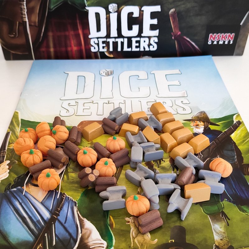 Dice Settlers ボードゲームと互換性のあるデラックス トークン バンドル - ボードゲーム・玩具 - その他の素材 