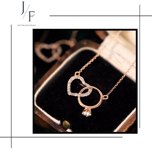 Joiel Fine Jewelry Designs 18K金 心戒項鏈