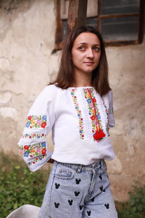 Ukrainian embroidered shirt, handmade shirt, Embroidered Blouse for Women -  Shop Ta Gutsulka Women's Shirts - Pinkoi