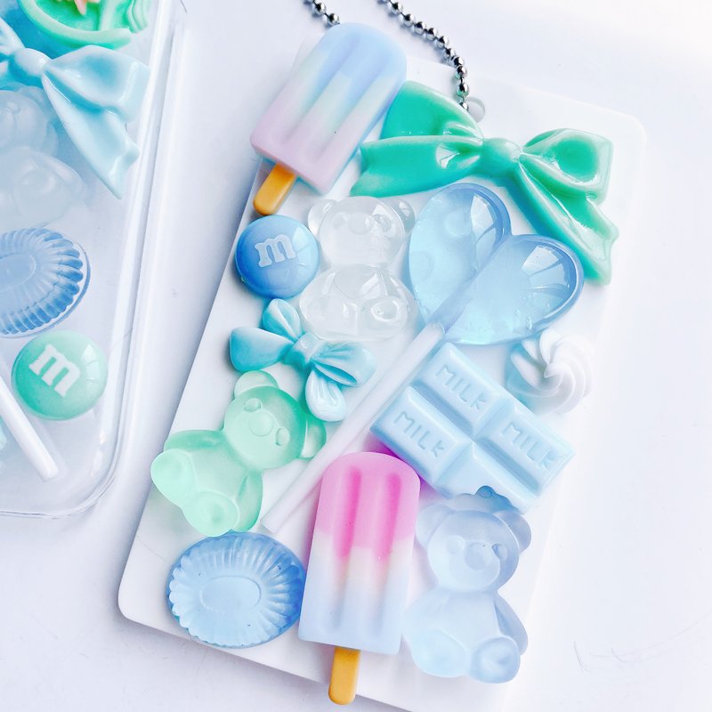 iccard holder,card holder,card case,fake sweets,fruit,fake food,polymer - 其他 - 黏土 白色