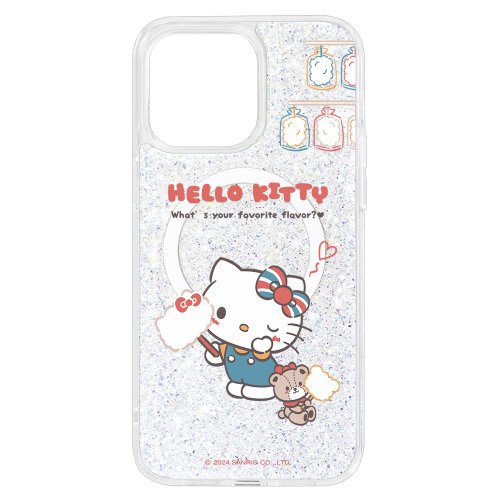 LANI's 風格防摔手機殼 HelloKitty 蓬蓬棉花糖 閃耀的妳 iPhone 15 14 13 12 Pro Max