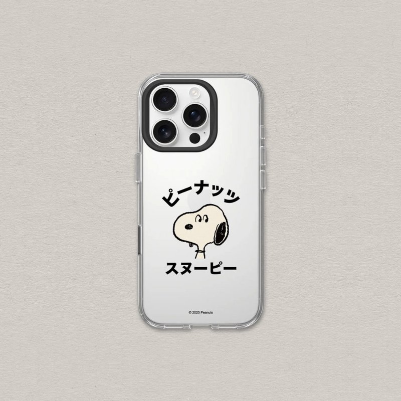 Clear透明防摔手機殼∣Snoopy史努比/大頭 for iPhone - 手機殼/手機套 - 塑膠 透明