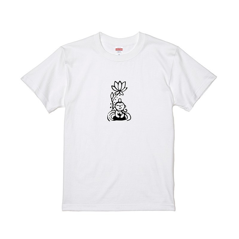 吉祥佛T恤 - 自在 - 帽T/大學T - 棉．麻 黑色