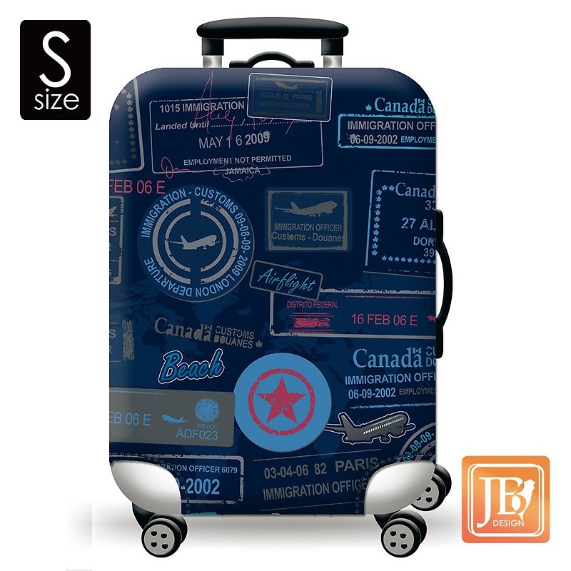 Colorful suitcase set - philatelic travel (S) - กระเป๋าเดินทาง/ผ้าคลุม - วัสดุอื่นๆ 