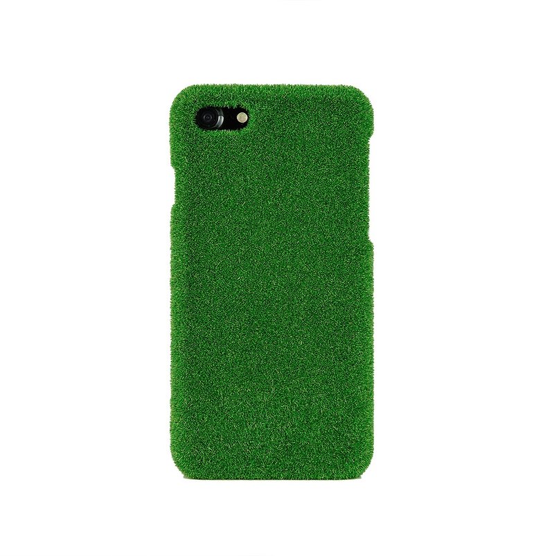 Shibaful -中央公園- for iPhone Case 深綠公園草坪手機殼 - 手機殼/手機套 - 其他材質 綠色