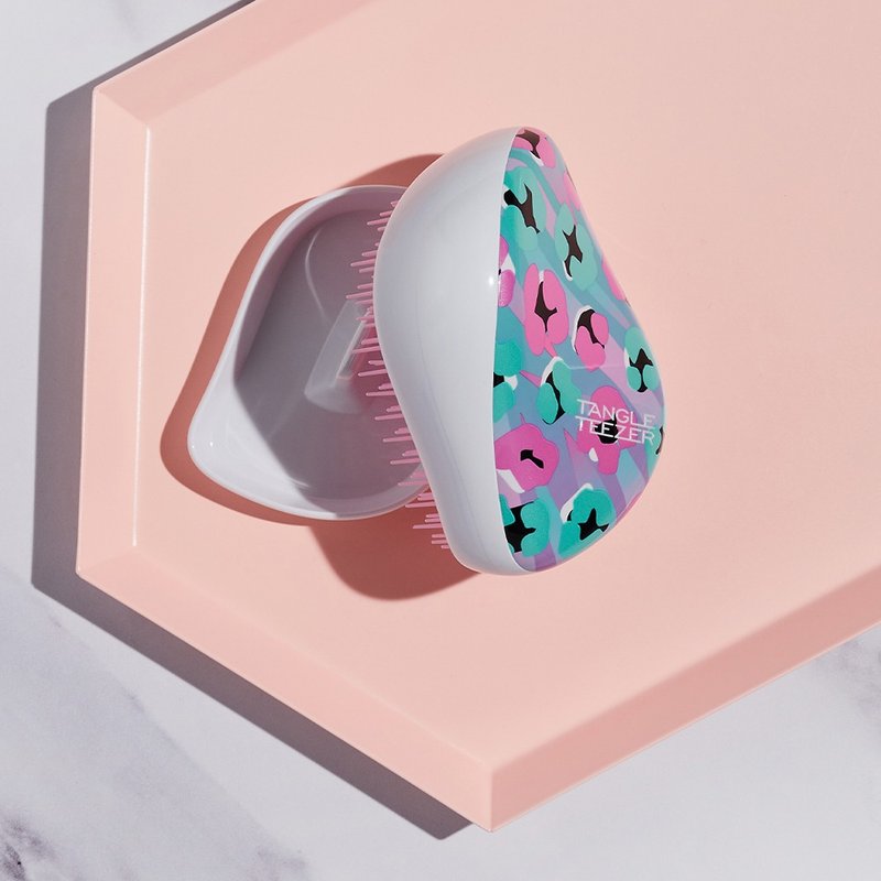 TANGLE TEEZER 利物浦攜帶梳 迷幻彩 - 彩妝刷具/鏡子/梳子 - 樹脂 