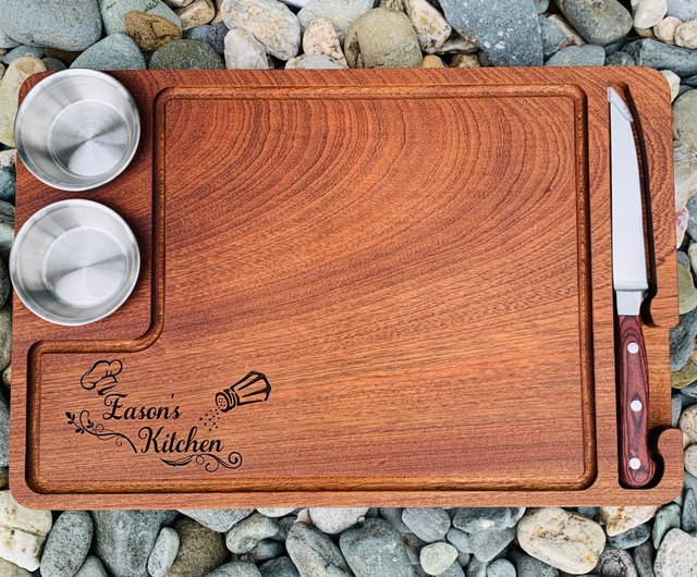 Wood Steak Plate, Hardwood Meat Board, Personalized Steak Tray, Whiskey and  Steak Pairing Tray, Groomsmen Wedding Gifts