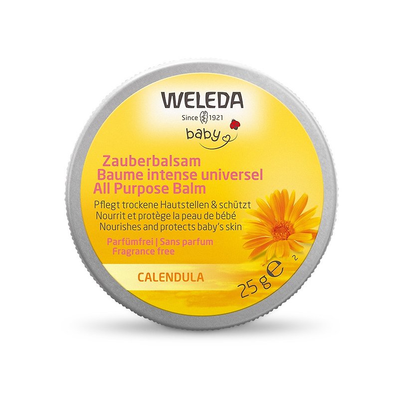 Softens and soothes dry skin【WELEDA】Calendula Baby Magic Balm - สบู่ - วัสดุอื่นๆ สีส้ม