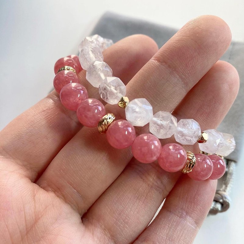 Attract positive marriage/increase confidence ice Stone bracelet - Bracelets - Crystal 