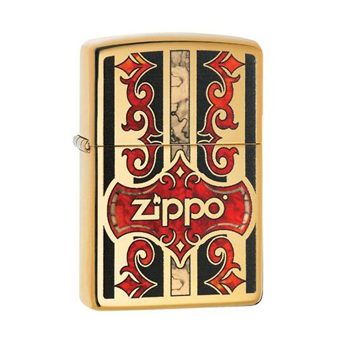 Zippo 【ZIPPO官方旗艦店】 藤蔓之盾防風打火機 29510