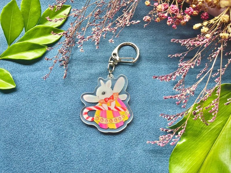 5cm Acrylic key ring - ที่ห้อยกุญแจ - พลาสติก 