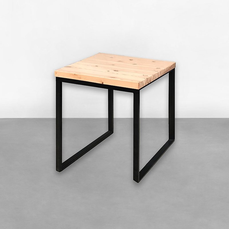 Douglas Fir Square Orifice Table CU015 - Dining Tables & Desks - Wood 
