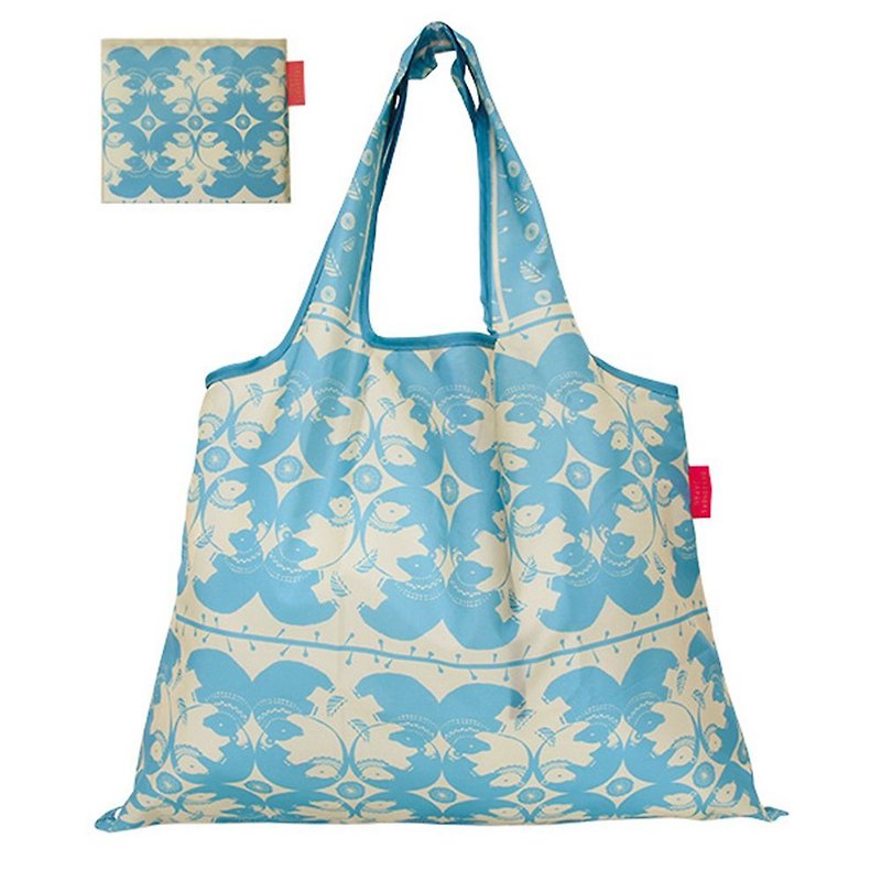日本 Prairie Dog 設計包/環保袋/購物袋/手提袋 - 滾滾熊 - 手袋/手提袋 - 聚酯纖維 
