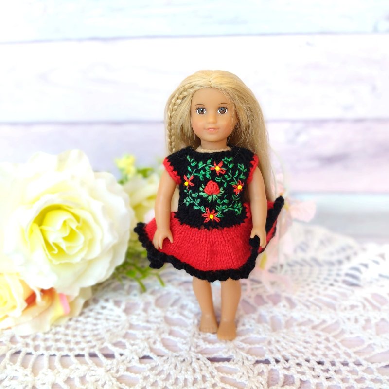 Lori doll clothes - mini AG clothes - ob11 doll - mini doll clothes - 寶寶/兒童玩具/玩偶 - 羊毛 多色