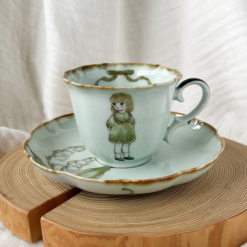 カップとソーサー - 茶壺/茶杯/茶具 - 瓷 白色