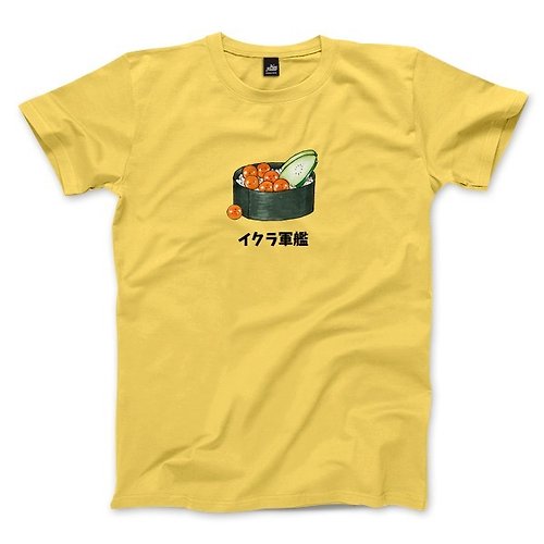 ViewFinder 鮭魚卵軍艦 - 黃 - 中性版T恤