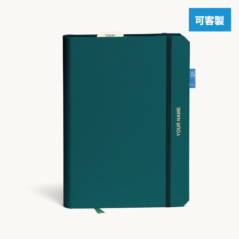 【客製化禮物】Jade 翡翠綠 客制化筆記本 - 筆記本/手帳 - 紙 