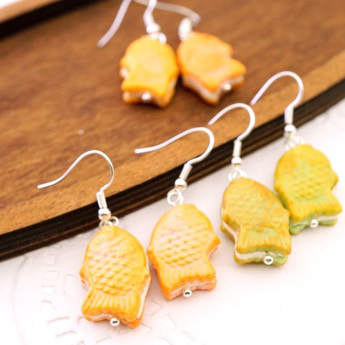 Playful Design Playful Design 迷你鯛魚燒耳環