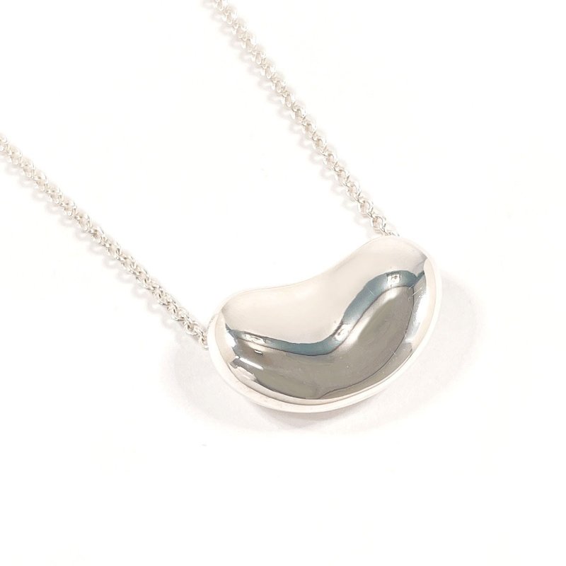 【日本直送 中古美品】ティファニー TIFFANY&Co. ネックレス ビーン ペンダント エルサペレッティ シルバー925 新品仕上げ済み - 項鍊 - 純銀 銀色
