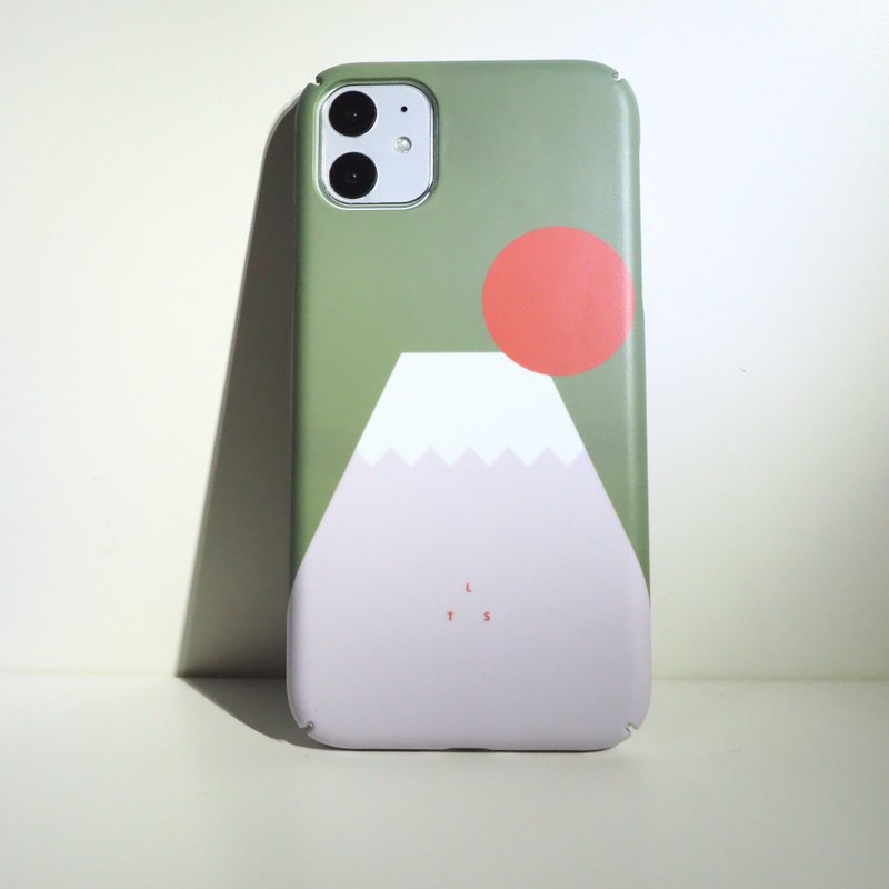 GRAPHIC PRINT - Mount Fuji 003 Personalized Phone Case - เคส/ซองมือถือ - พลาสติก สึชมพู