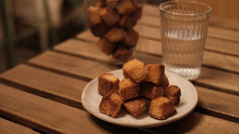 【ㄉㄧㄢˇㄉㄧㄢ】Buttery crispy cubes - Snacks - Fresh Ingredients Orange