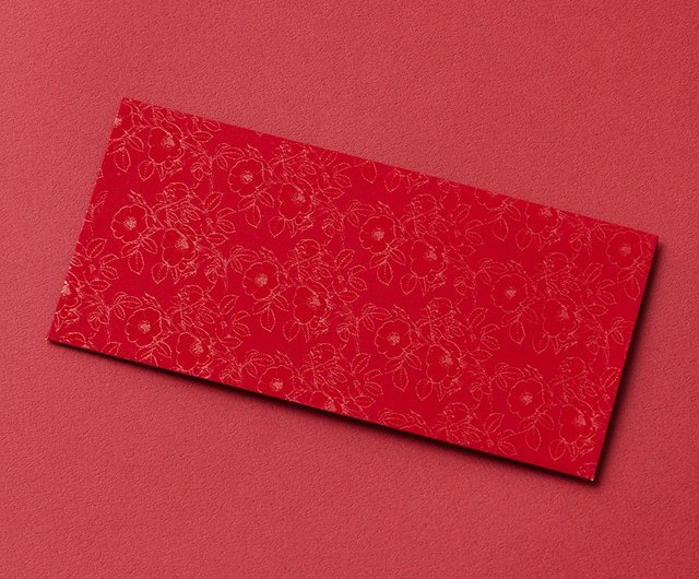 2023 Dragon & Feng Pattern Gift Envelopes - Hot Stamping Red