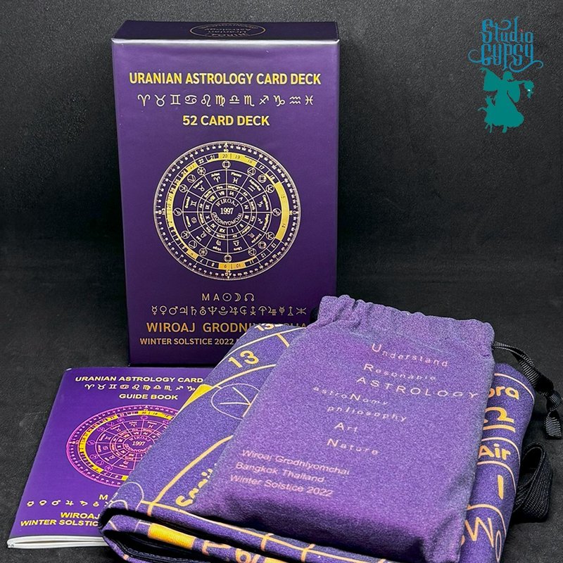 Uranian Astrology Card Desk (Deck & Guidebook) - 卡片/明信片 - 紙 