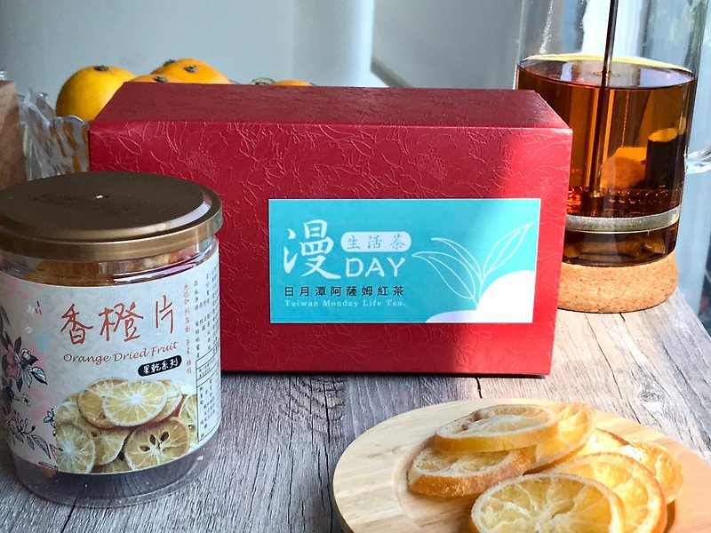 [Mother's Day Gift Box] Man Day Life Tea Assam Black Tea Bag Tea Bag + Pesto/Orange/Guava - Tea - Other Materials 