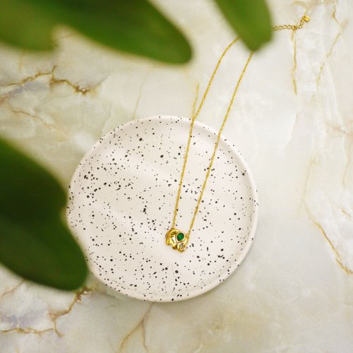 PHOEBE JEWELRY 歡樂馬戲團大象項鍊