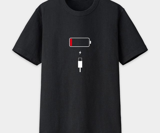 充電ニュートラル 半袖Tシャツ Tシャツ カップル 大きいサイズ