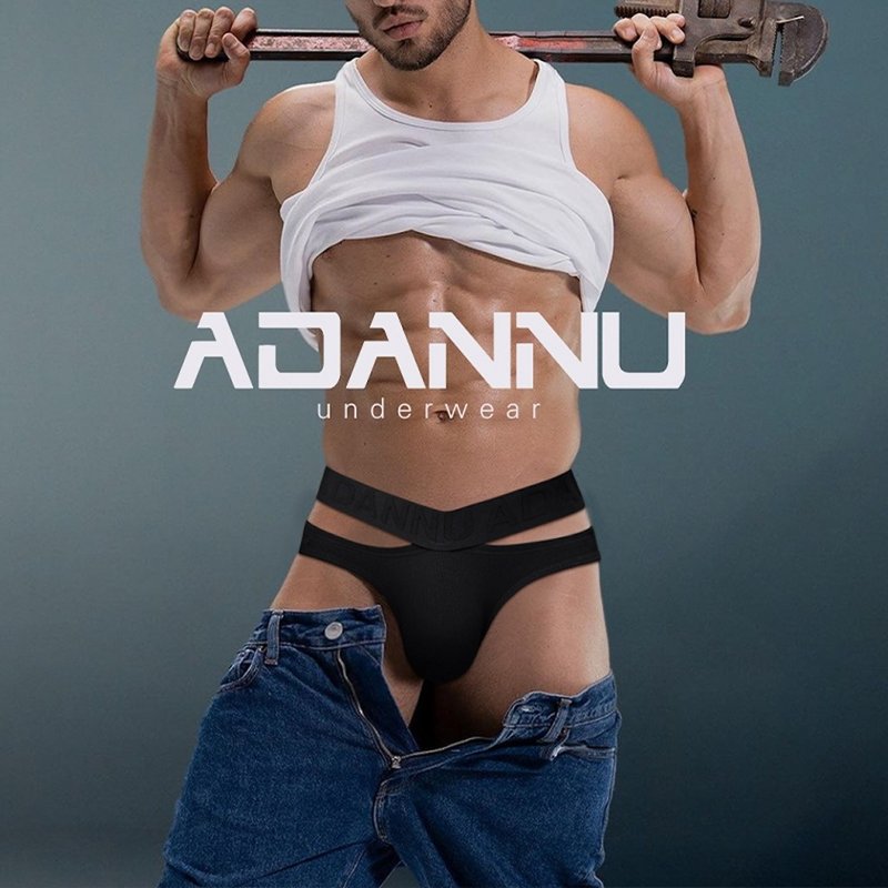 【ADANNU】Men's briefs seamless and comfortable - ชุดชั้นในผู้ชาย - ผ้าฝ้าย/ผ้าลินิน 