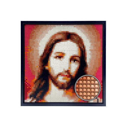 Mosaic Art Maker 【耶穌】積木畫套裝 (包括畫框和拼砌工具) 港澳台免運