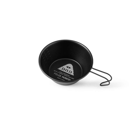 POLER 臺灣總代理 POLeR X Filter017 D.B.D 食用級矽膠黑化日製不鏽鋼提耳碗