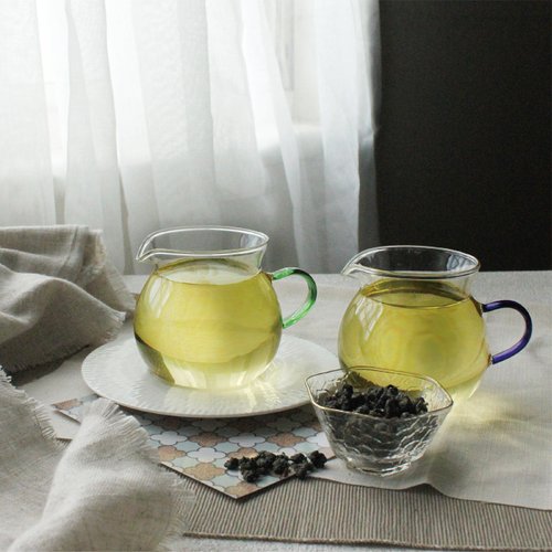 鶴茗茶業｜臺灣茶品牌 小龍蛋茶海 | 小巧精緻 | 玻璃杯 | 公道杯