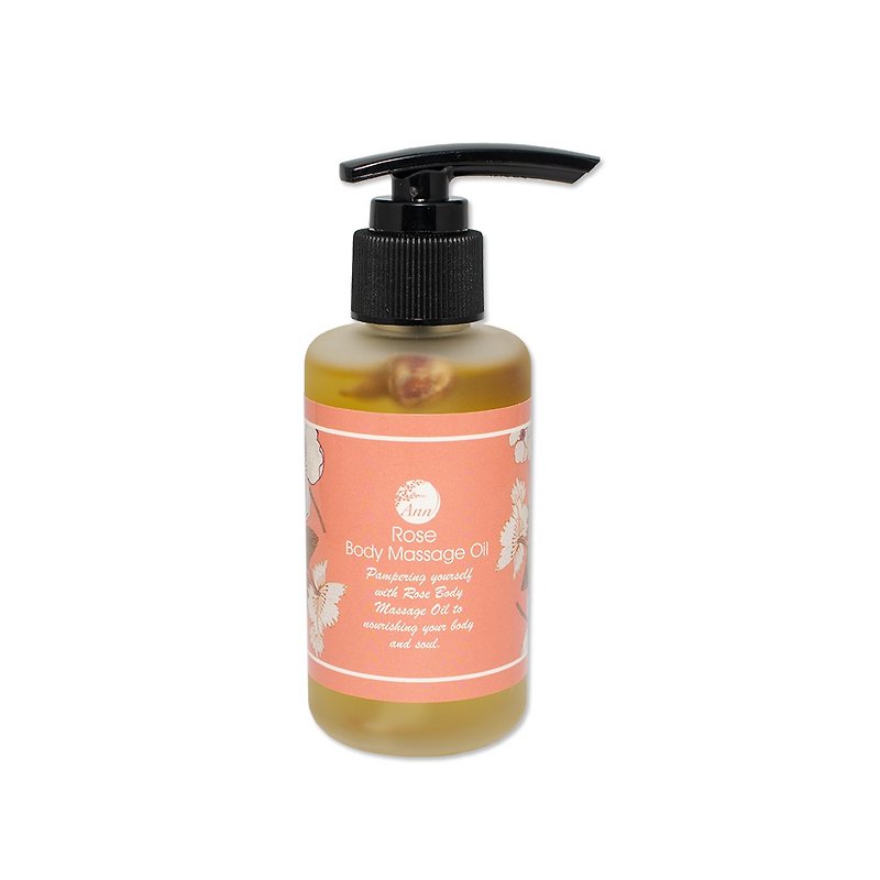 Nourishing Massage Oil 100ml Rose - Skincare & Massage Oils - Essential Oils Pink