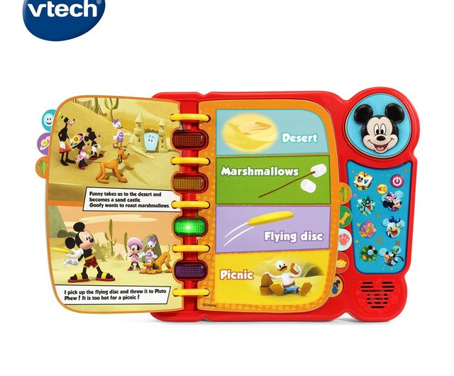 VTECH ミッキーマウス　クラブハウス　パソコン　英語学習　レア　希少 VTECH ミッキーマウス クラブハウス パソコン 英語学習 レア